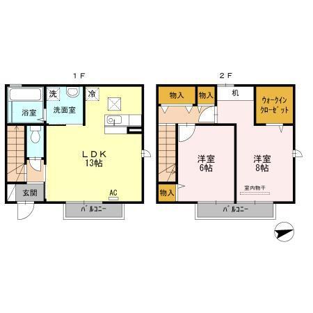 シンフォニエッタ（5） 間取り図画像