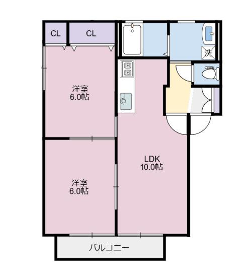 シャーメゾン（107） 間取り図画像