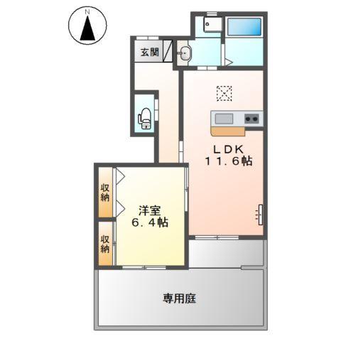 マルハⅡ番館 間取り図画像