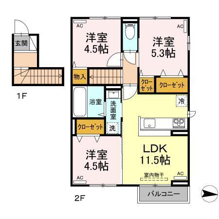  間取り図写真