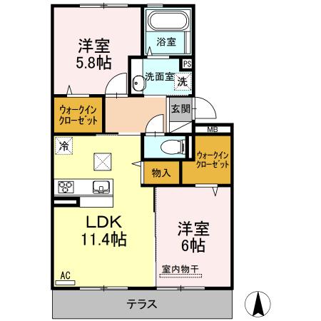  間取り図写真
