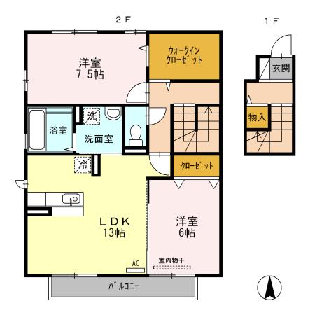 間取り図写真