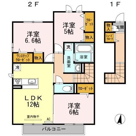  間取り図写真