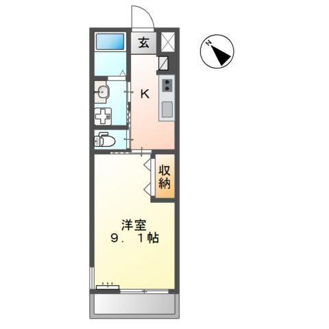 アルフォン 間取り図画像