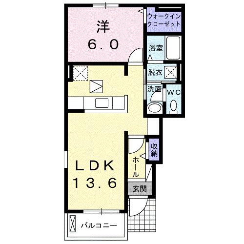 ル・ヴァンＡ（101） 間取り図画像