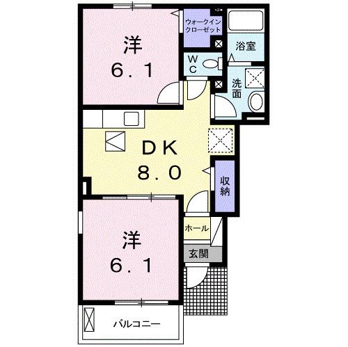ファミール　ｆｕｌ　ｆｕｌ　Ａ（101） 間取り図画像