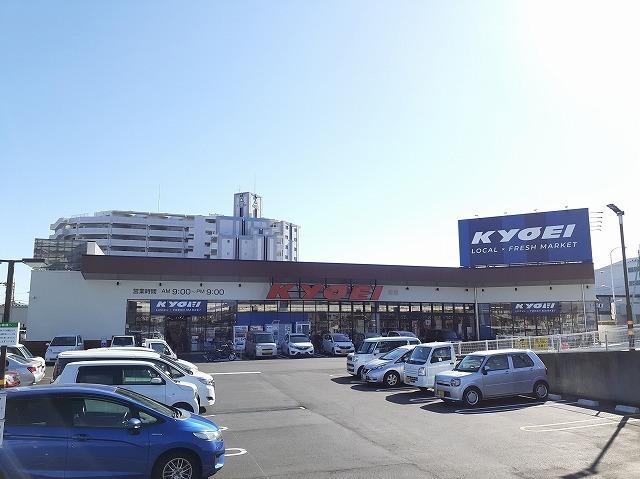 キョーエイ沖洲市場店様：1100m