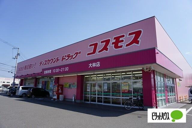 ディスカウントドラッグコスモス大林店：1857m