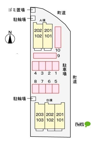 グリーン　ビラ　Ａ（202） 駐車場