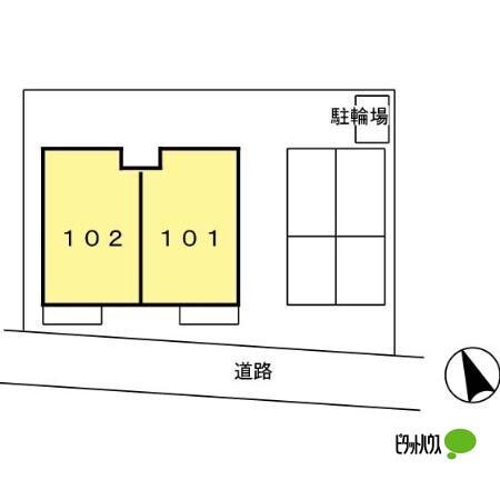 ハーヴェスト（102） 駐車場