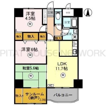  間取り図写真