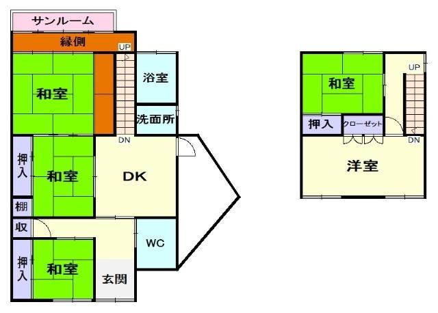  間取り図写真