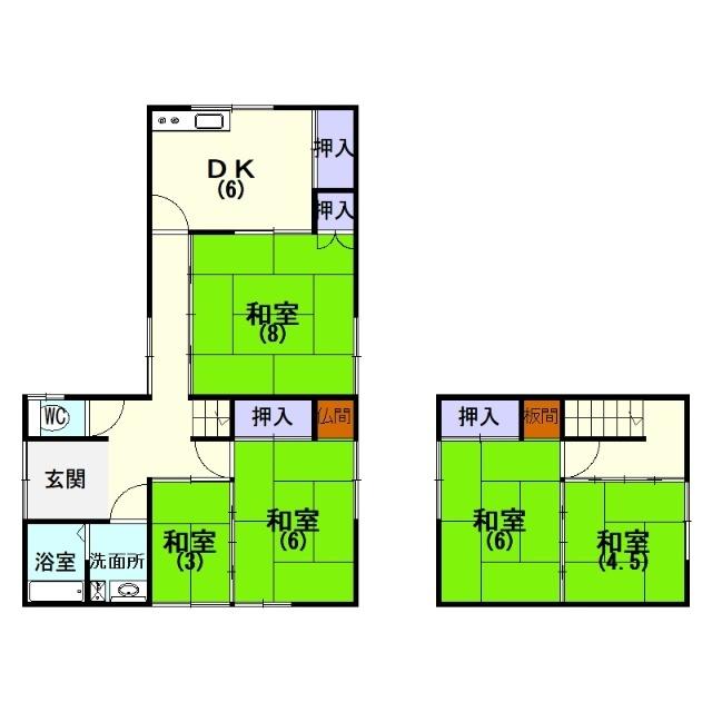  間取り図写真