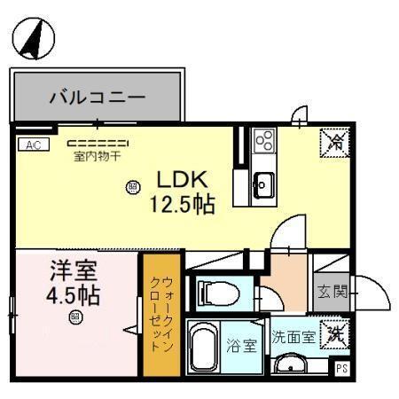 Luce Solare(ルチェ ソラーレ)（205） 間取り図画像