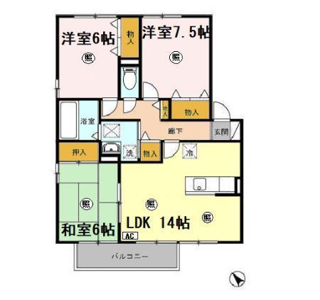  間取り図写真