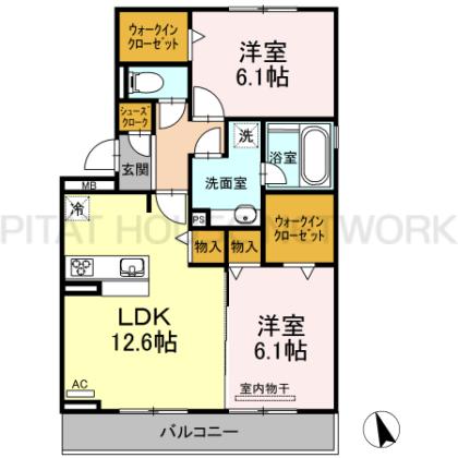  間取り図写真