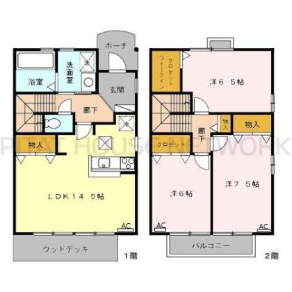  間取り図写真