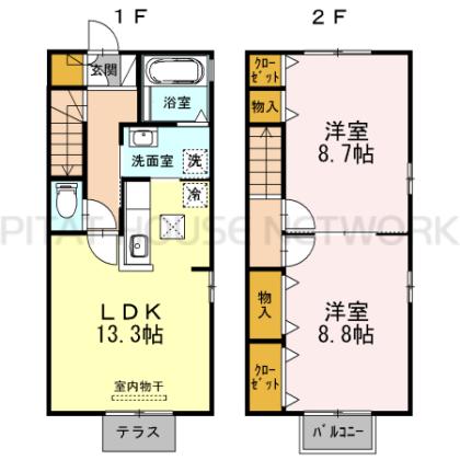  間取り図写真