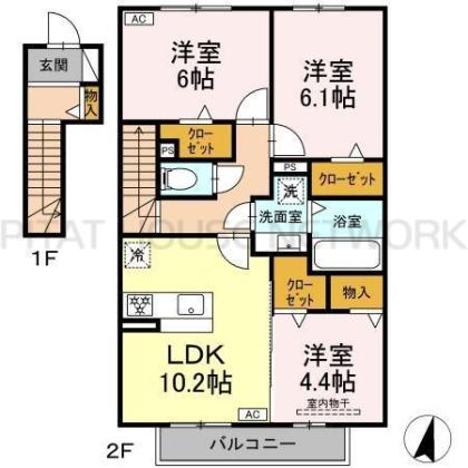  間取り図写真