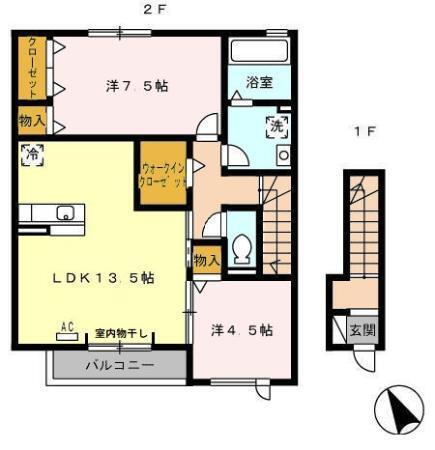  間取り図写真