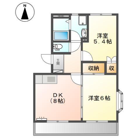エトワール 間取り図画像