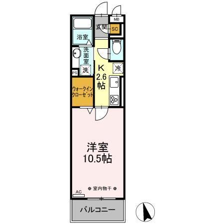 フォンターナ刈谷（305） 間取り図画像