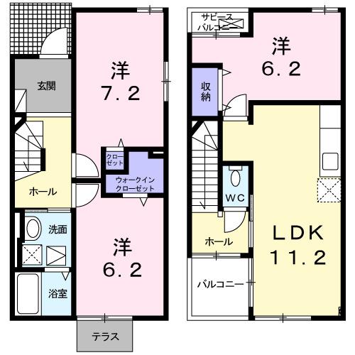  間取り図写真