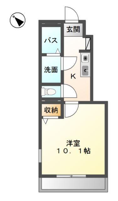 ティエドゥール 間取り図画像