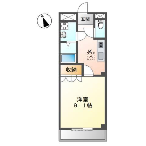 ペニーレインＡ 間取り図画像