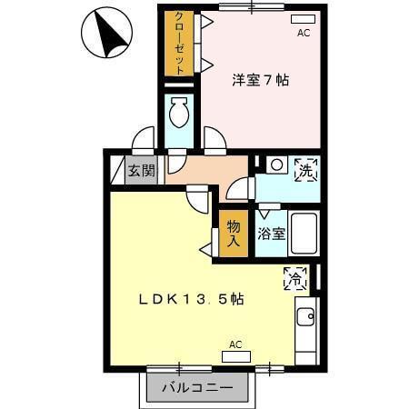 プランドール（202） 間取り図画像