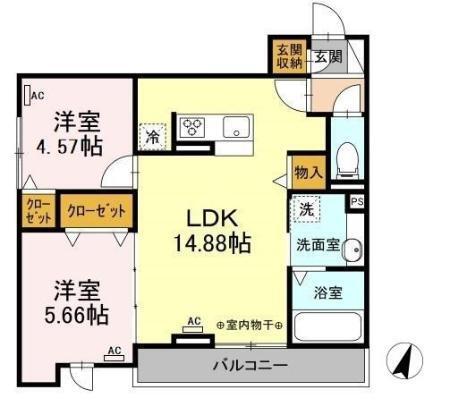  間取り図写真
