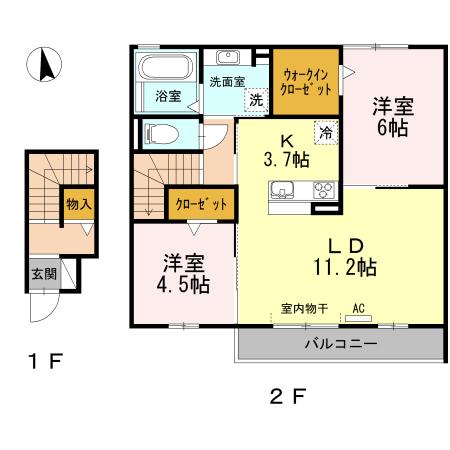  間取り図写真