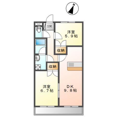 エクセル９ 間取り図画像