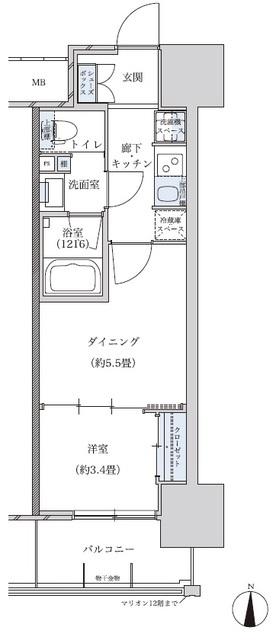  間取り図写真