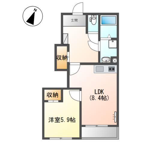 ヒルトップ　ネウラ 間取り図画像