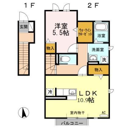  間取り図写真