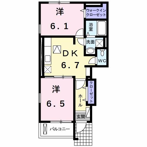 アンジェロ　クストーデ　Ｂ（101） 間取り図画像