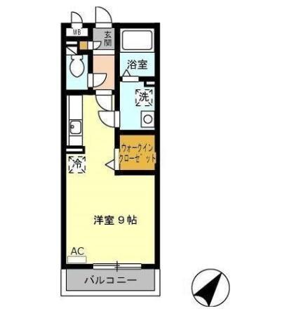 パークハイム　Ｃ棟（107） 間取り図画像