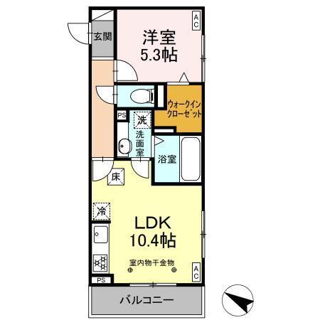 GRAND D-ROOM 刈谷下重原（101） 間取り図画像