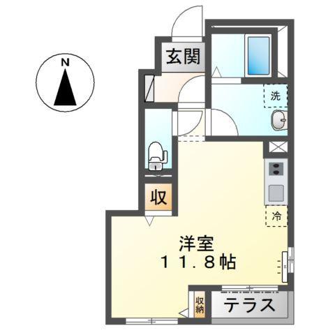 クワイエットプレイスⅢ 間取り図画像