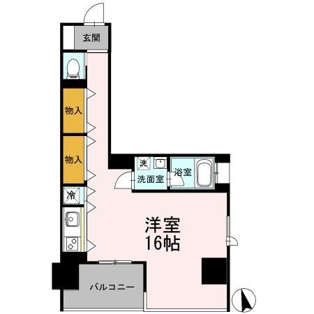 カスタリア伏見（0809） 間取り図画像