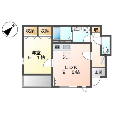 メルヴェール 間取り図画像