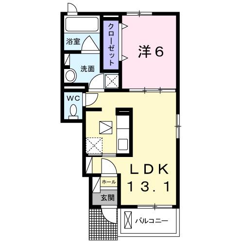 グローリー　パーク　ハウス（105） 間取り図画像