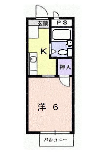 サンライフ前田（107） 間取り図画像