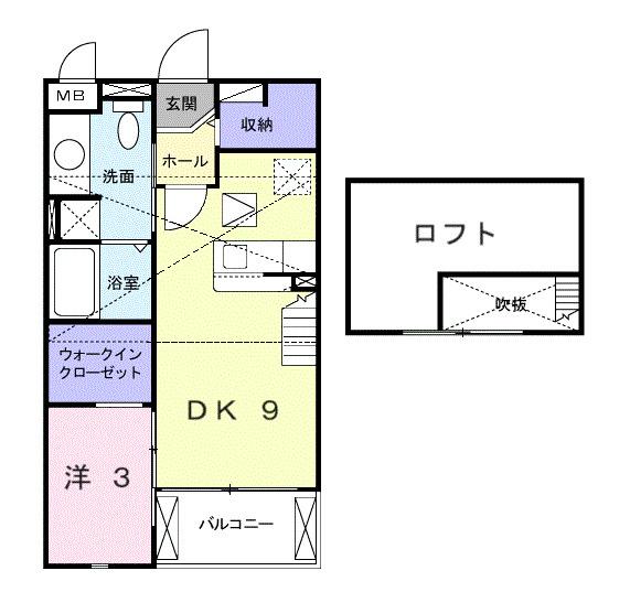 ドリームエイト（201） 間取り図画像