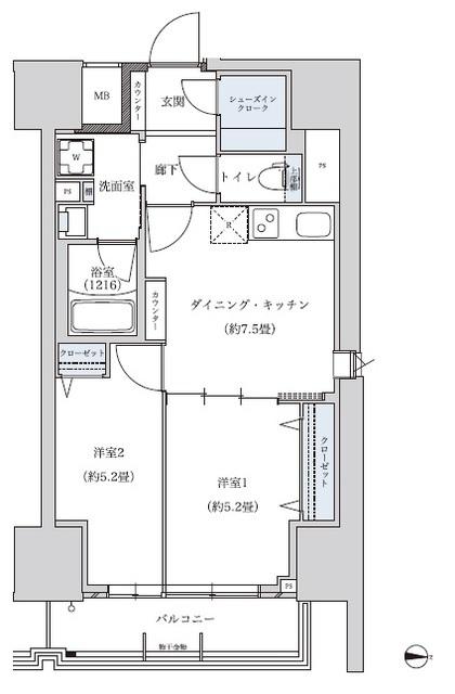  間取り図写真