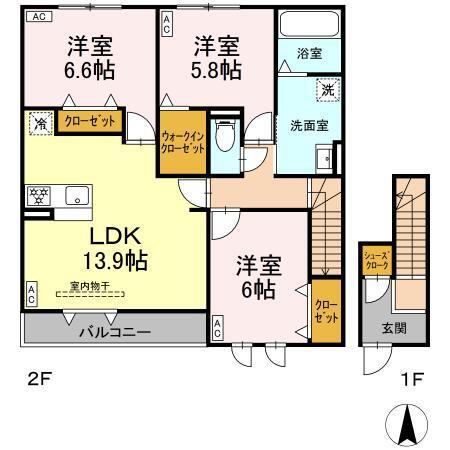  間取り図写真