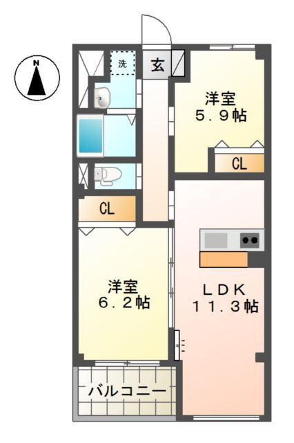 間取り図写真