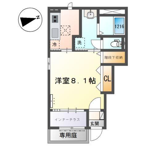 R.H 柳川 間取り図画像