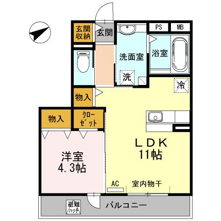  間取り図写真
